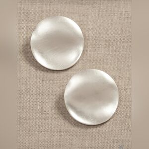 NWT Sculptural Circles Post Earrings by Aureus + Argent